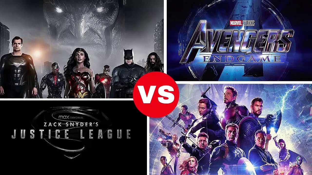 ZACK SNYDER`S JUSTICE LEAGUE VS AVENGERS END GAME HD / DC VS MARVEL / FLASH VS IRONMAN BEST COMEBACK