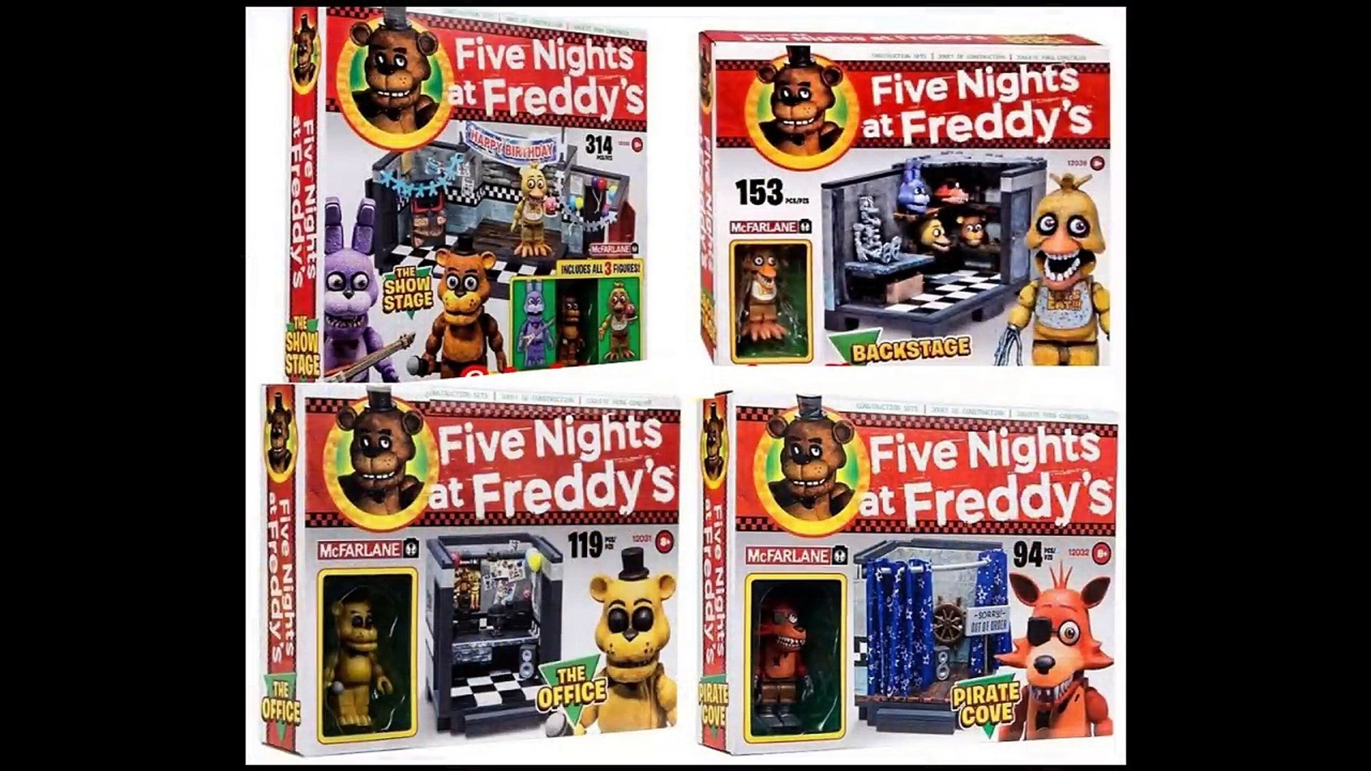 Fnaf mcfarlane store wave 1