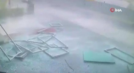 Son dakika haberi | Pendik'te metro inşaatında şiddetli patlama anı kamerada