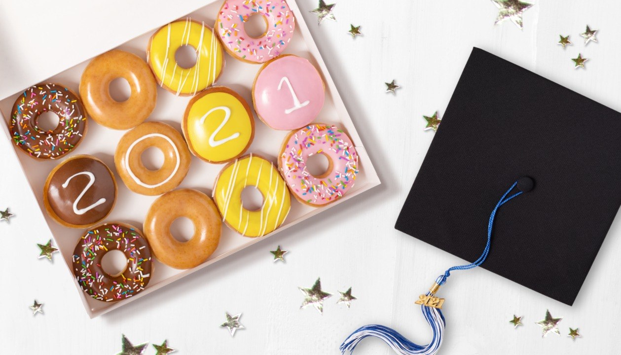 Krispy Kreme Celebrating 2021 Grads with Return of the "Graduate Dozen"