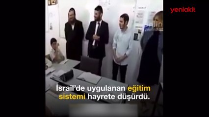İsrail'de ilkokul öğrencilerinin dehşete düşüren videosu yeniden viral oldu!
