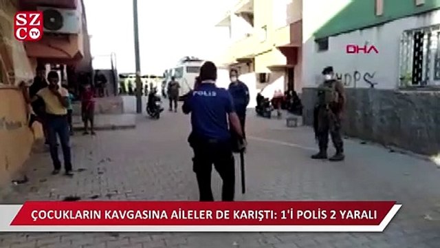 Çocukların kavgasına ailelerin de karıştı: 1'i polis 2 kişi yaralandı