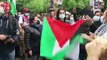 Paris'te polis Filistin'e destek gösterisine müdahale etti