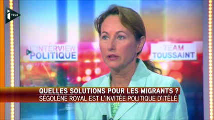 Ségolène Royal : "Ce n'est pas un tabou, Schengen"