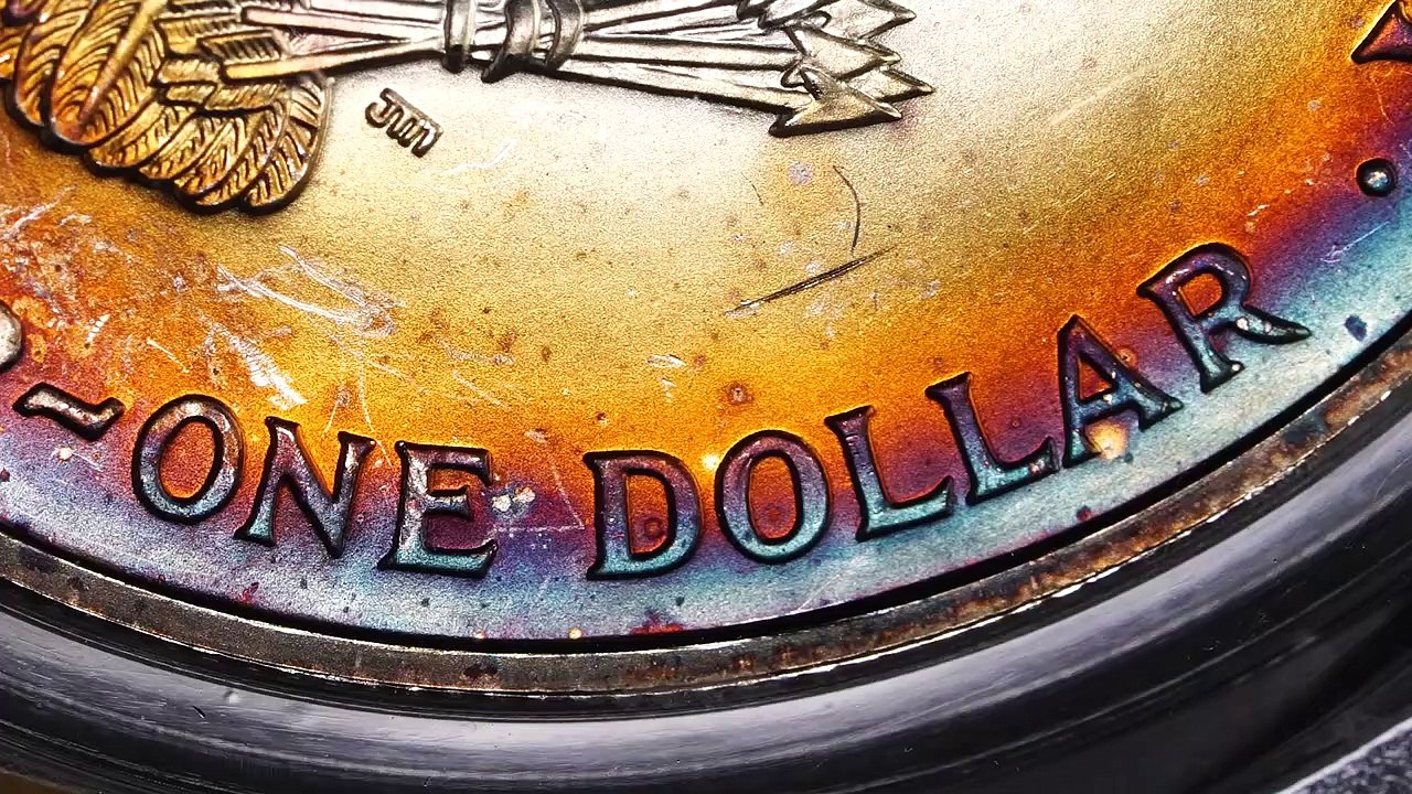 Toner Tuesday_ 1999-P American Silver Eagle PCGS MS63 Mariner's Dream