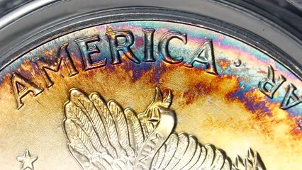 Toner Tuesday_ 1991-P American Silver Eagle MS68 Crescent Flip