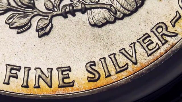 Toner Tuesday_ 1987-P American Silver Eagle PCGS MS67 Western Wave