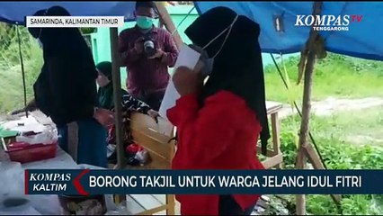 Borong Takjil Untuk Warga Jelang Idul Fitri