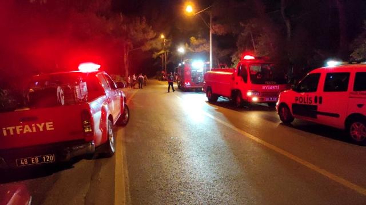 Mangal dumanı sandılar, orman yangını ile karşılaştılar