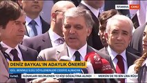 Abdullah Gül'den beklenen açıklama geldi