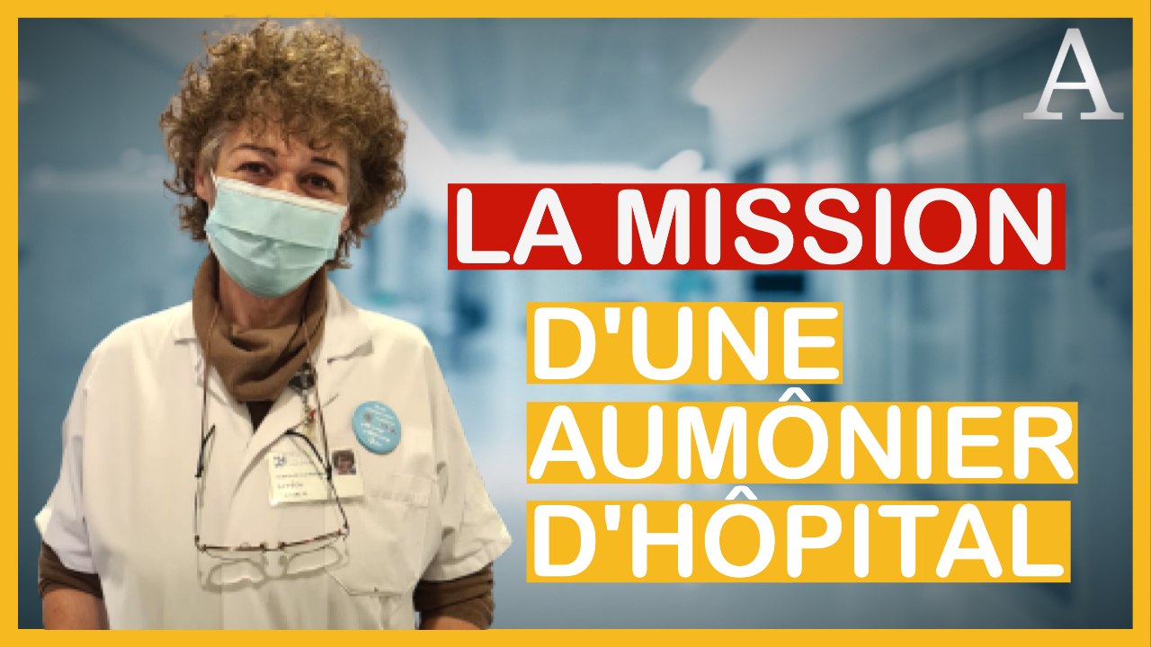 Cette aumônier d'hôpital apporte la communion aux malades du Covid