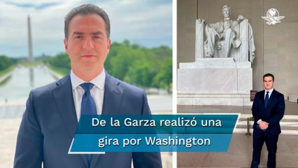 Adrián de la Garza denuncia ante la OEA "violaciones" a la democracia en México