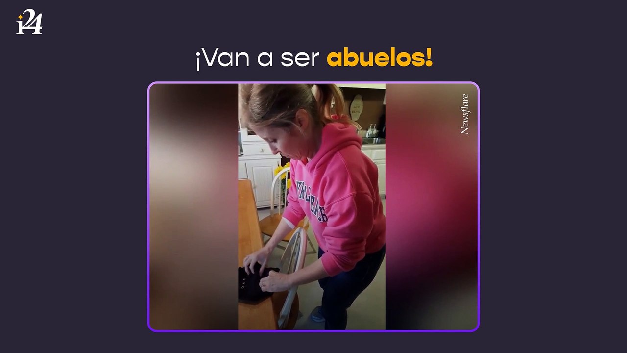 ¡Van a ser abuelos!