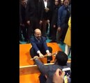 Bilal Erdoğan güreşti Tayyip Erdoğan hakemlik yaptı
