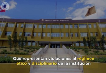 Pleno de la JCE dispone desvinculación de 22 servidores por “faltas graves”