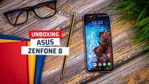 Unboxing del Asus ZenFone 8, potencia desencadenada en un tamaño contenido