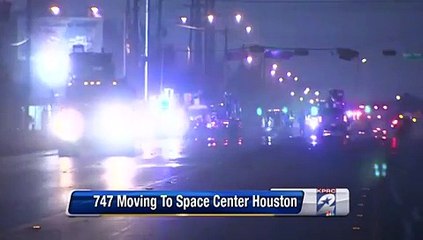 Houston : le convoi très exceptionnel de la Nasa !