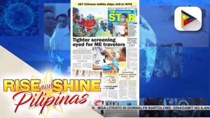 HEADLINES: Pag-screen sa mga returning OFW mula Middle East, hihigpitan