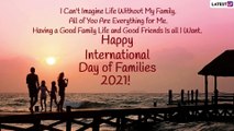 Happy International Day of Families 2021 Greetings: Best Wishes & Quotes to Caption a Family Picture