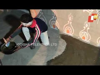 WB Man Decorates Home To Welcome HM Amit Shah