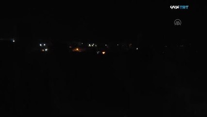 İsrail'in Gazze'ye attığı füze TRT Arapça muhabirinin bulunduğu bölgenin yakınına düştü