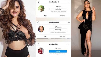 Rashmi Desai बनी Social Media queen ; Check out | FilmiBeat