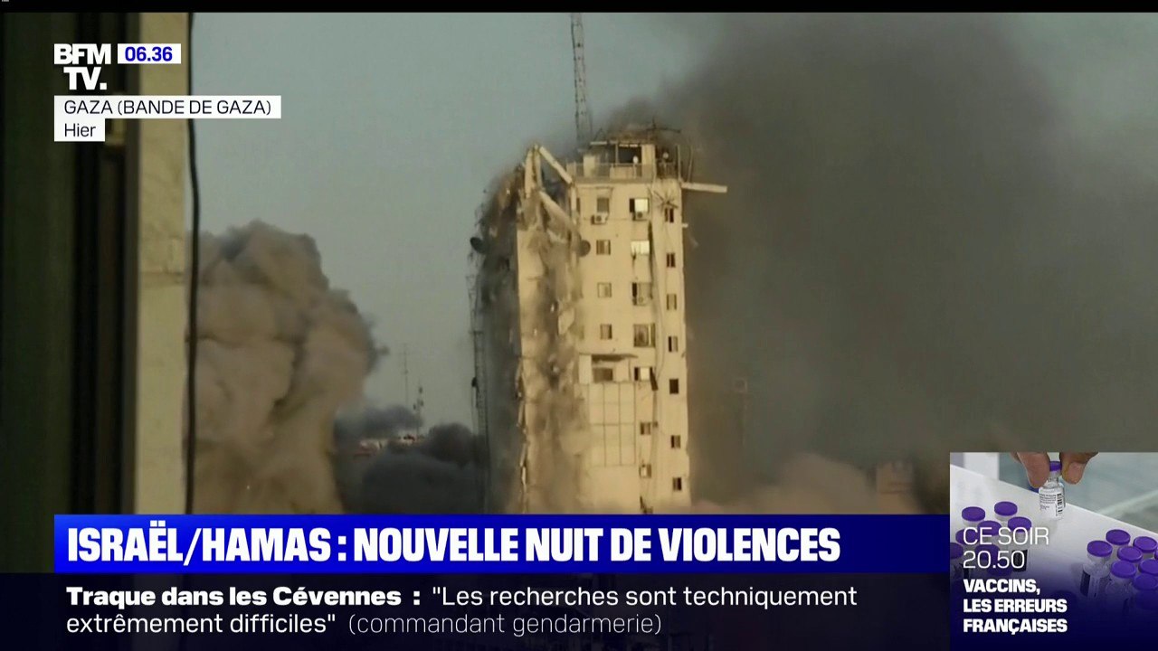 Nouvelle nuit de violences entre Israël et le Hamas