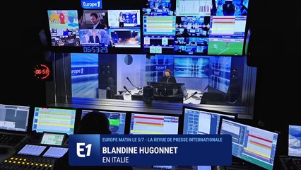 L'Italie, les Etats-Unis et la Chine font la Une de la presse internationale