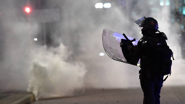 Jornada de marchas pacíficas terminó en disturbios en el sur de Bogotá