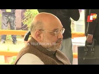 Amit Shah Pays Tribute To Rabindranath Tagore At Visva Bharati University