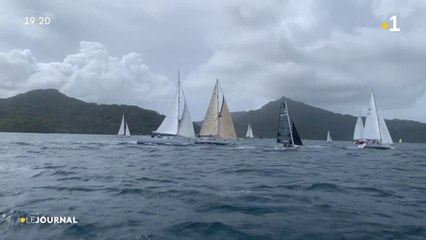 Raiatea , inscription et entrainement pour la Tahiti Pearl Regata