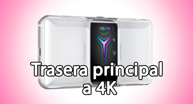 Grabación con la cámara principal trasera a 4K en el Lenovo Legion Phone Duel 2