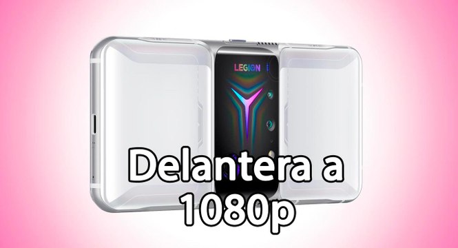 Grabación con la cámara frontal a 1080p en el Lenovo Legion Phone Duel 2