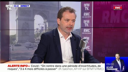 Pr Rémi Salomon: "Si on vaccine beaucoup et que les Français sont raisonnables, on peut passer l'été sans 4e vague"