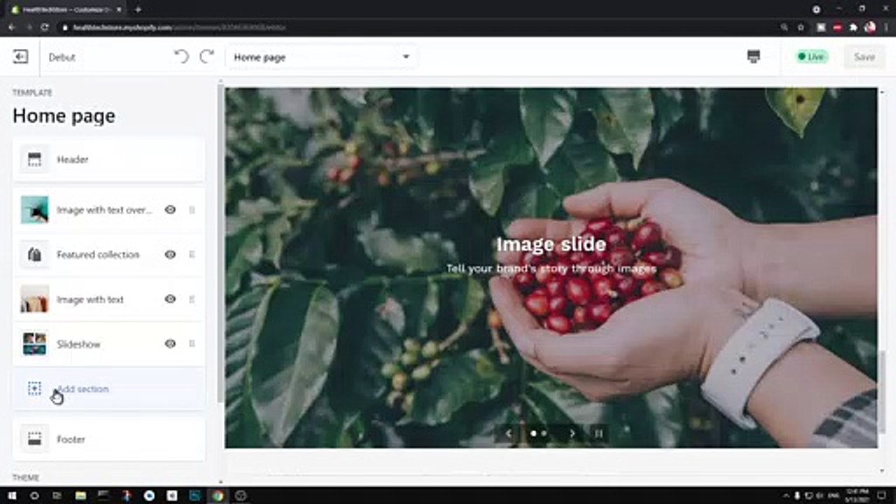 How to Add Logo to Shopify Store - Debut Theme