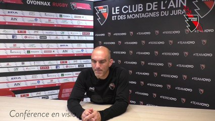 CONFERENCE DE PRESSE AVANT J30 OYONNAX _ VALENCE ROMANS