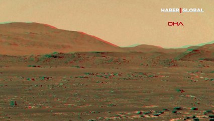 Mars'ın 3D videosu yayınlandı! Gözlükle izlemek gerekiyor