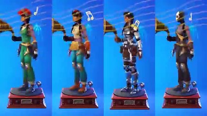 Top 50 Legendary Fortnite Dances With Best Music! (Go Ape, Squach & Stretch, Get Griddy)