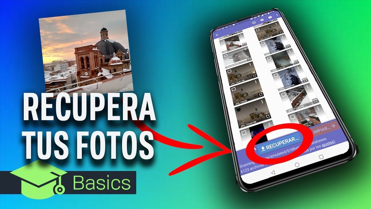 RECUPERA las FOTOS BORRADAS de tu MÓVIL ANDROID o IPHONE