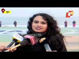 Sudarshan Patnaik Extends Christmas Wishes Through Sand Art