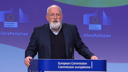 Frans Timmermans EU debates on the Zero Pollution Action Plan
