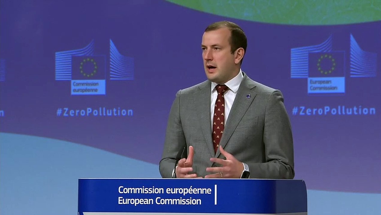 Virginijus Sinkevičius EU debates on the Zero Pollution Action Plan