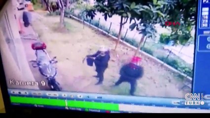 100 bin TL'lik motosikleti 30 saniyede çaldılar