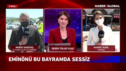 Eminönü bu bayramda sessiz