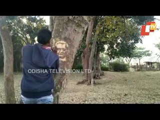 Artist Carves Atal Bihari Vajpayee's Image On Tree