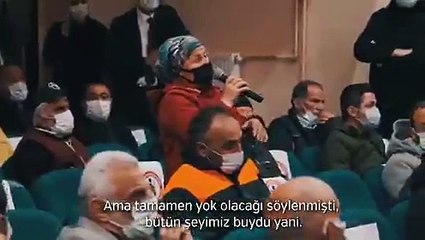 İkizdere'de nöbet tutan köylülerin alınmadığı bakanlık toplantısının görüntüleri böyle servis edilmiş