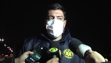 Três pessoas se ferem em acidente envolvendo moto e carrinho de recicláveis