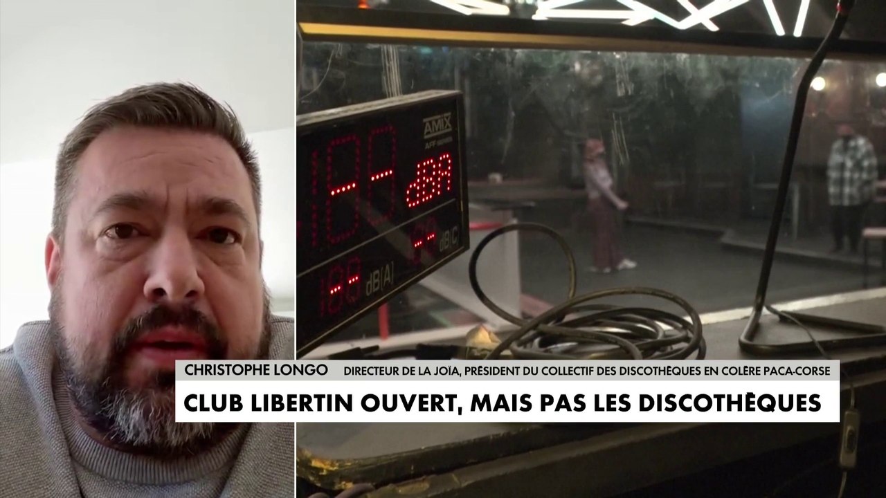 Christophe Longo à propos de la réouverture des discothèques : «Nous avions fait des propositions de protocoles, on n’a eu aucun retour. On a vraiment la sensation d’être méprisé par le gouvernement»