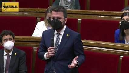 Pere Aragonès: "No faré un pas al costat"