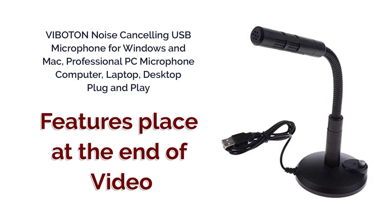 Noise Cancelling USB Microphone Under Rs 500 _ Professional Laptop & Desktop Plug and Play Mic
